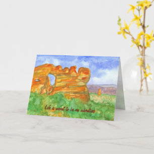 Livet är en födelsedag i Äventyr Sten Kort