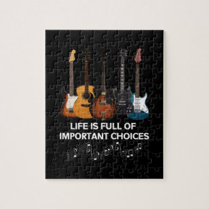 Livet är en Fullt av viktiga val, Guitar Älskare Pussel