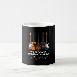 Livet är en Fullt av viktiga valmöjligheter, Guita Kaffemugg