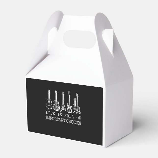 Livet är en Fullt av viktiga valmöjligheter. Presentaskar (Framsidan Sidan)