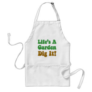 Livet är en Garden Gräver Coolan Apron Förkläde