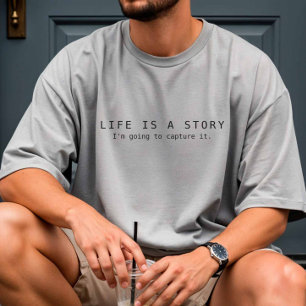 Livet är en historia - Innehåll Creator T Shirt