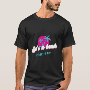 Livet är en persika - Svätta upp den tropiska desi T Shirt