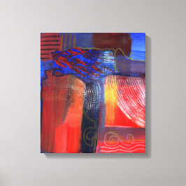 Livet är en resa canvastryck