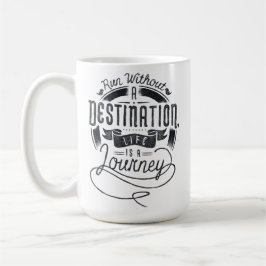 Livet är en resa kaffemugg