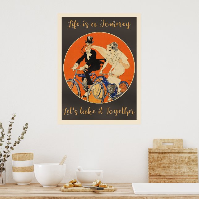 Livet är en resa, Kärlek. Poster (Kök)