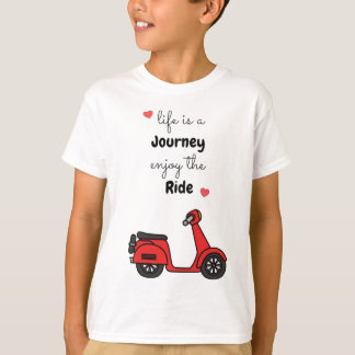 Livet är en resa, njut av färden t shirt