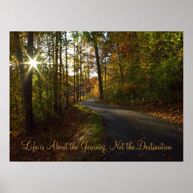 Livet är en resa - Poster (Framsidan)