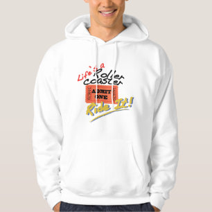 Livet är en rollerUnderlägg Hoodie