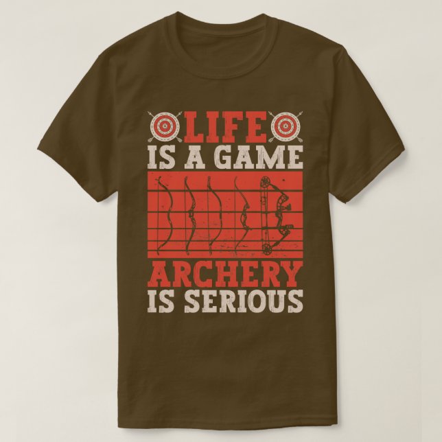 Livet är en spelarkitektur som är ett seriöst arvs t shirt (Design framsida)