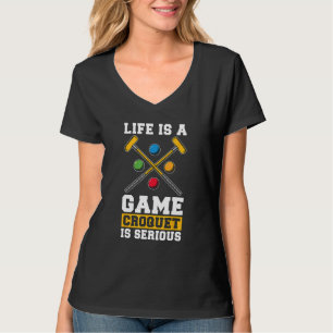 Livet är en spelkorridor som är allvarligt i Kärle T Shirt