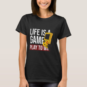 LIVET ÄR EN SPELNING FÖR VIN T SHIRT
