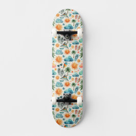 Livet är en strand mini skateboard bräda 18,5 cm
