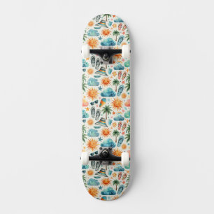Livet är en strand mini skateboard bräda 18,5 cm