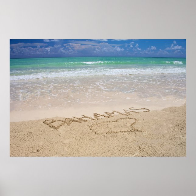 Livet är en strand poster (Framsidan)