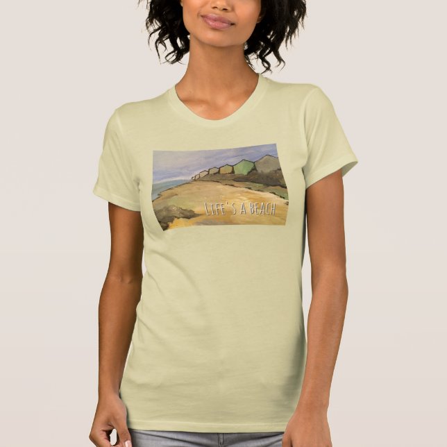 Livet är en t-shirt på stranden (Framsida)