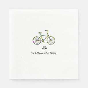 Livet är en vacker ridå pappersservett