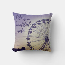 Livet är en vacker ride Ferris Wheel Carnival