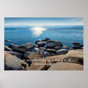 Livet är ett äventyr eller inget alls poster