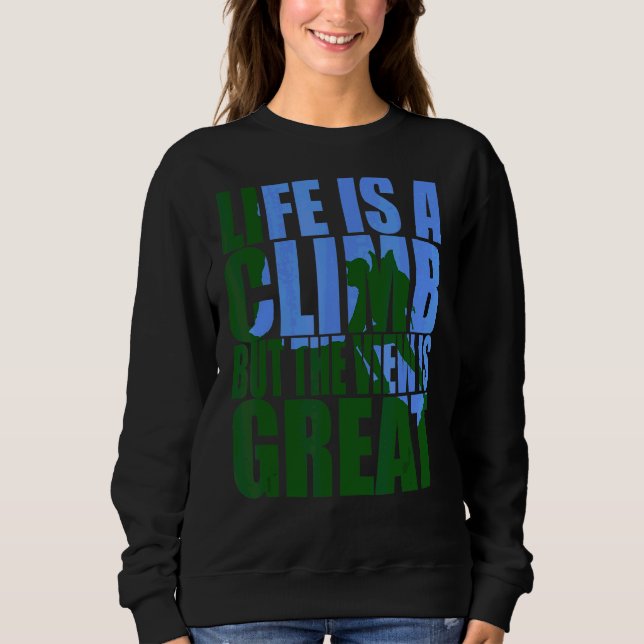 Livet är ett klimat, men det är Underbart T Shirt (Framsida)