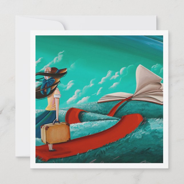 Livet är ett öppet Bok - Mini Print (Framsida)