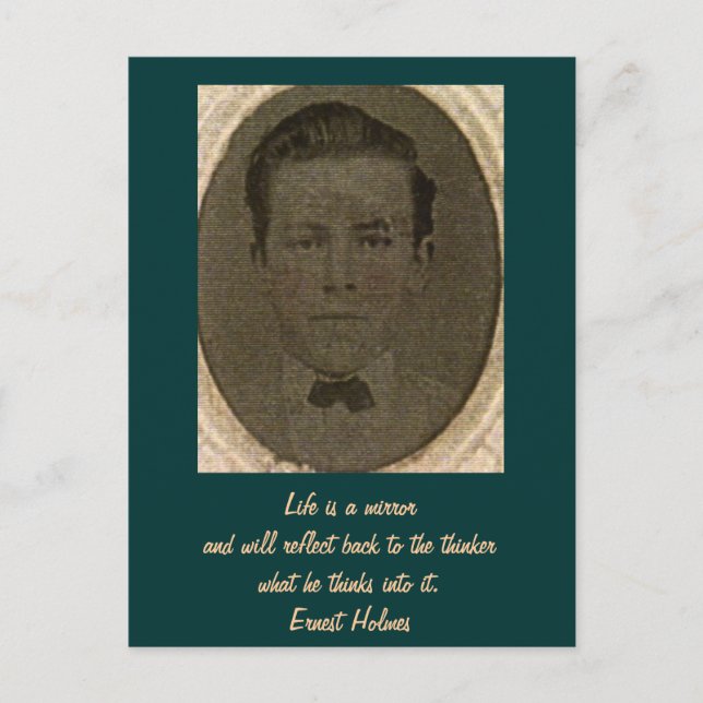 Livet är ett Spegel Vykort (Framsida)