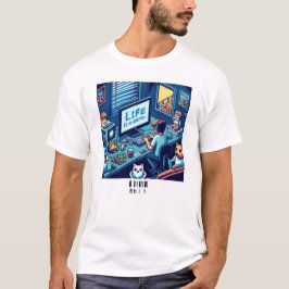 Livet är ett spel.. #Part2 (8 bitar) (spelertshirt T Shirt