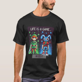 Livet är ett spel.. #Part2 (8 bitar) (spelertshirt T Shirt
