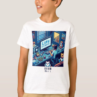 Livet är ett spel.. #Part2 (8 bitar) (spelertshirt T Shirt