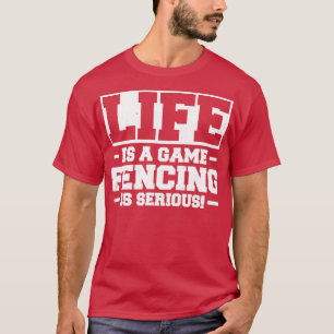 Livet är ett spel som är allvarligt t shirt