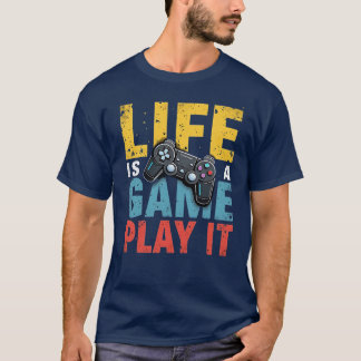 Livet är ett spel som spelar det fina Älskarna T Shirt