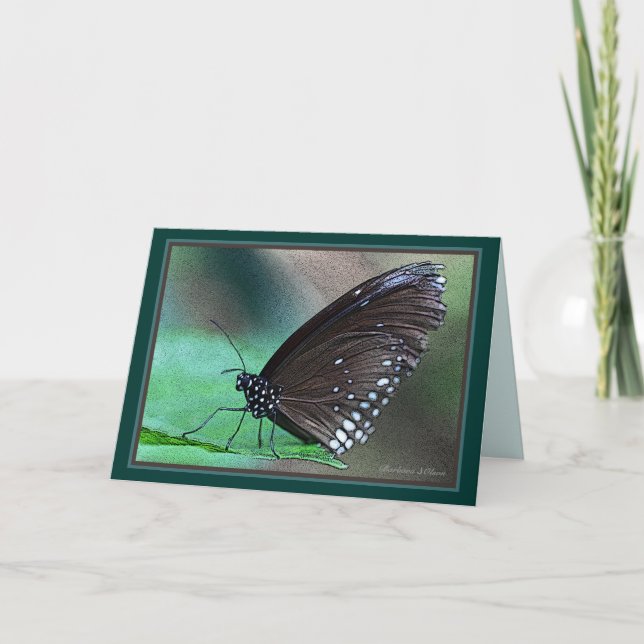 *Livet är evigt: Fin metafor för döden inuti Kort (Framsida)