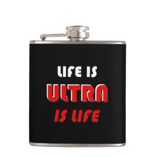 Livet är extremt, ultra är livet fickplunta