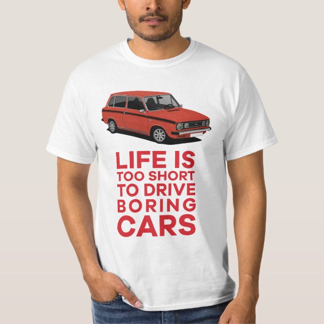 Livet är för kort - DAF 66 Marathon Combi T Shirt (Framsida)