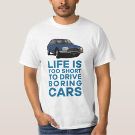 Livet är för kort för att vara tråkigt - GS i 9 fä T Shirt