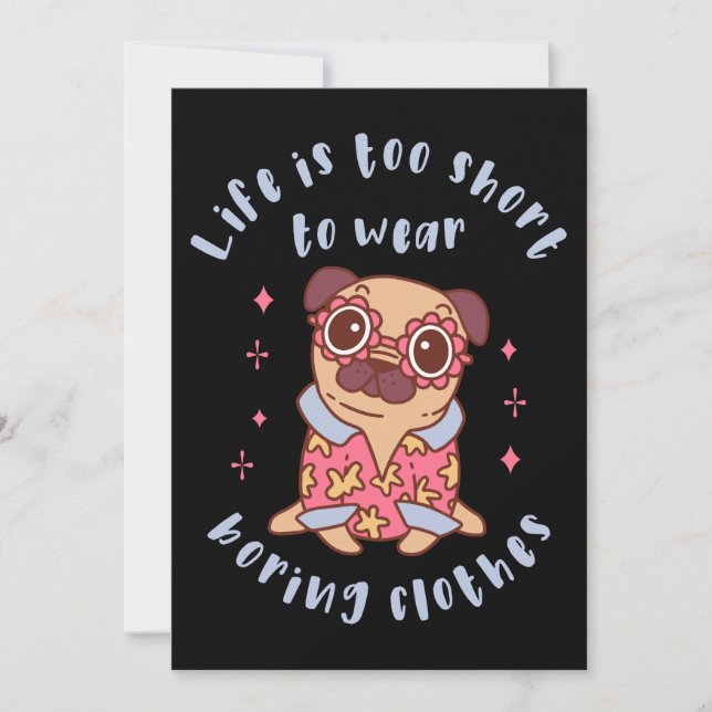 Livet är för kort för bära. (Framsida)