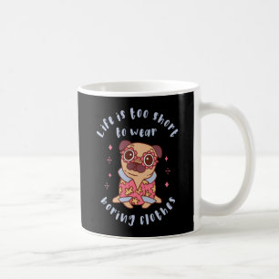 Livet är för kort för bära. kaffemugg
