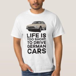 Livet är för kort - GS i 9 färg T Shirt