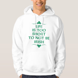 Livet är för Kort Hoodie