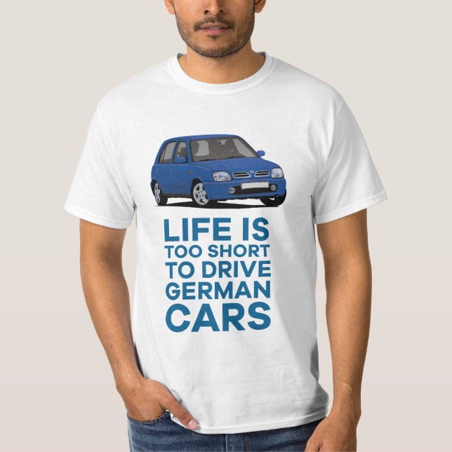 Livet är för kort k11c t shirt (Framsida)