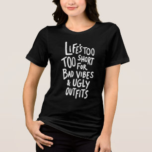 Livet är för Kort T Shirt