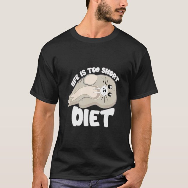 Livet är för Korten havsbottnen Lejont T Shirt (Framsida)