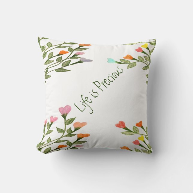 Livet är fördärvligt - Pillow Kudde (Framsida)