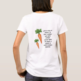 Livet är fullt av stenar t shirt