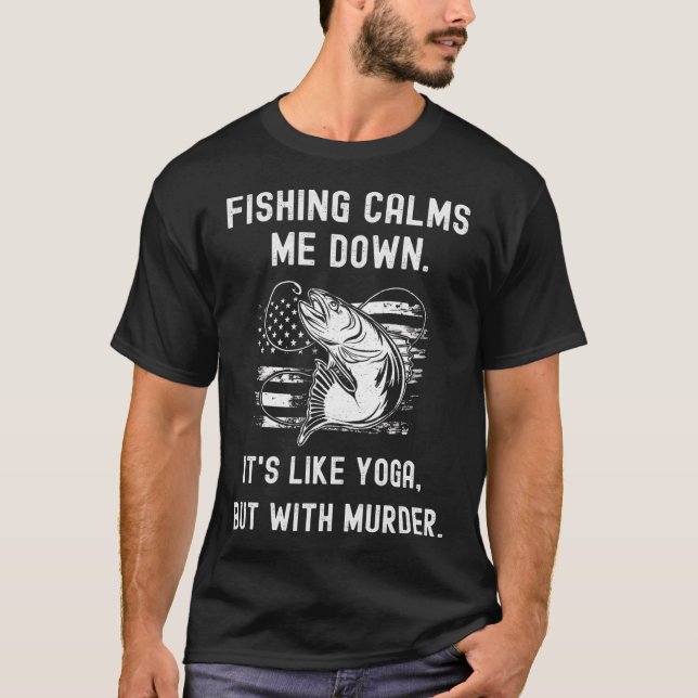 LIVET ÄR FULLT AV VIKTIGA VAL FISKAR T SHIRT (Framsida)