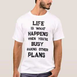 Livet är.. Funny Motivational Quote T Shirt