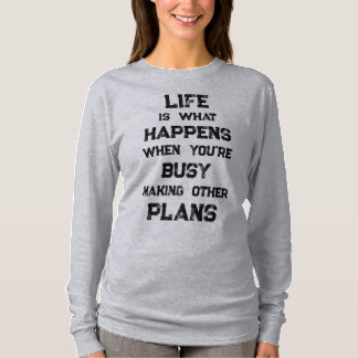 Livet är.. Funny Motivational Quote T Shirt