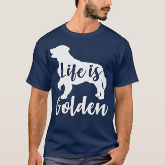 Livet är Golden Retriever T Shirt