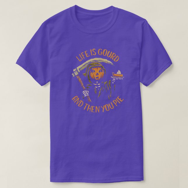 Livet är Gourd T Shirt (Design framsida)