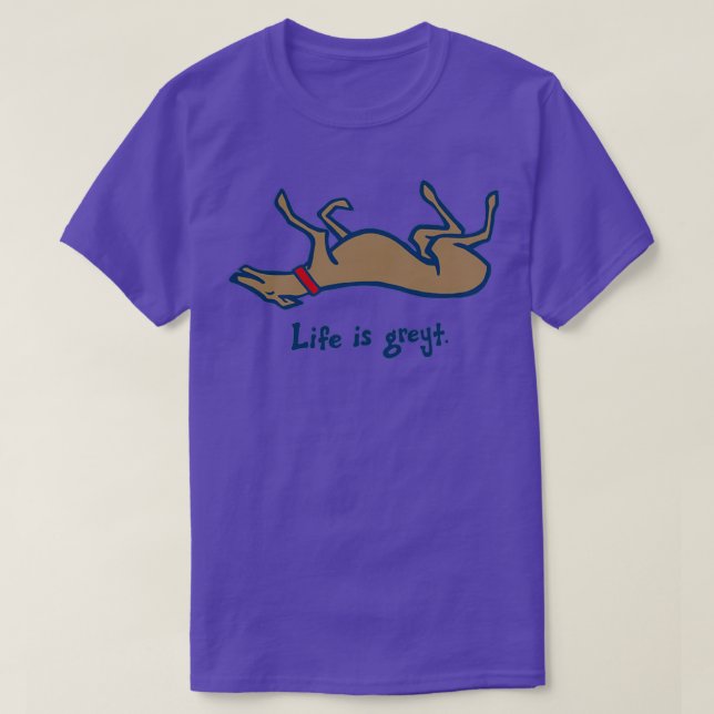 Livet är grönt t shirt (Design framsida)